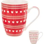 Hrnek porcelánový SRDCE mix sada 4 ks O0440