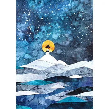 Plakát Plakát, Obraz - Stairy light, Ania Witwitzka