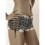 Luxusní boxerky Róža Ginewra černé, VELIKOST S