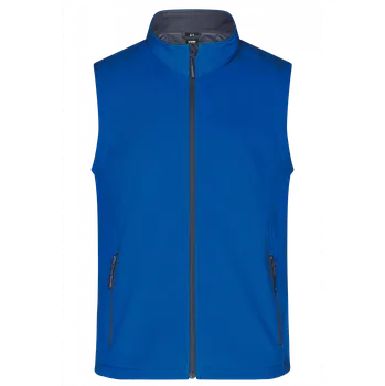 Pánská vesta Pánská softshellová vesta ALTISPORT NoPrint NP/ALM8211NJ NAUTIC BLUE/NAVY XL