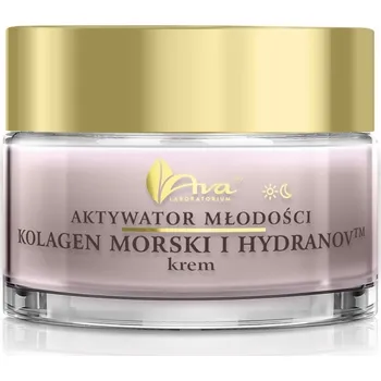 Pleťový krém Ava Laboratorium, aktivátor mládí, kolagenový a hydranový krém na obličej 50ml