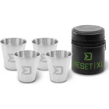 Set nerezových pohárků Delphin RESET XL 4v1