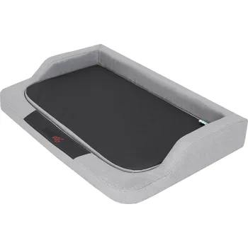 Pelíšek pro psa Pelíšek pro psa HobbyDog Medico Stnd. - světle šedý ekolen Velikost: XL - 93 x 62 cm