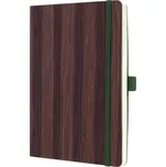 Sigel CO674 poznámková kniha tečkovaná lineatura (tečkované čtverečky) hnědá Počet listů: 97 DIN A5 na výšku