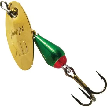 Mepps XD - barva zlatá / zelená vel. 1