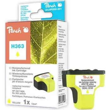 PEACH HP H363, HP 363, No. 363, yellow, C8774EE