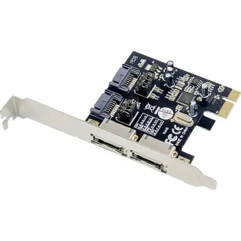 Conceptronic CSATA600EXI 2 + 2 port SATA řadič PCI-Express, SATA, eSATA PCIe