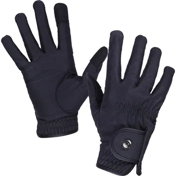 Jezdecké rukavice QHP Rukavice Force QHP, zimní, černé S