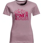 Dámské tričko Jack Wolfskin Ocean Trail T Violet Quartz M