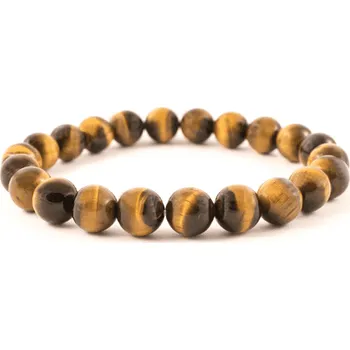 Náramek Milujeme Kameny Náramek kuličkový - tygří oko NK164 Ø 4 mm 550