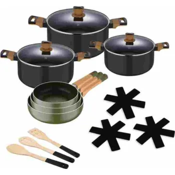 Sada nádobí Sada nádobí s nepřilnavým povrchem 15 ks