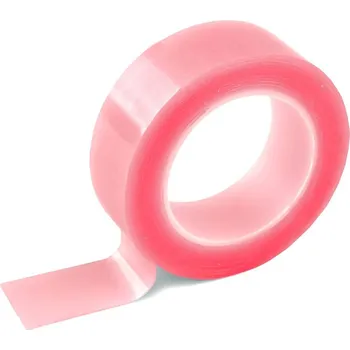 Lepicí páska Nano páska oboustranná barevná šíře 2 cm - růžová sv. UV
