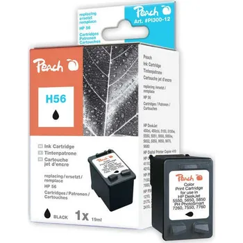 PEACH HP H56, HP 56, black, C6656A