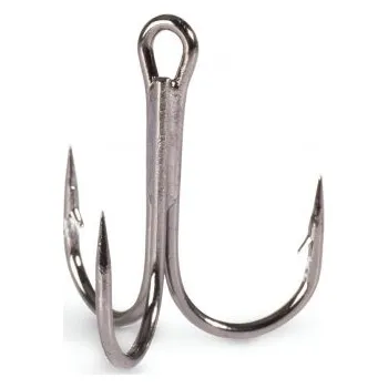 Rybářský háček Saenger trojháček X-Strong Black Nickel 2 5ks-1944002