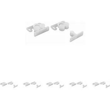 Walteco Západka, plast, bílý Množství: 6 ks