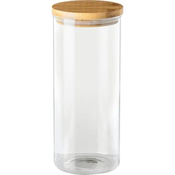 Dóza na potraviny Skleněná dóza s bambusovým víčkem Casa Selección, 1,4 l ID_993218