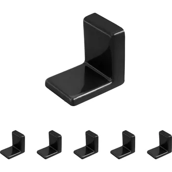 Nábytkové kování Walteco Rektifikační kování Bystrica, černé Množství: 6 ks