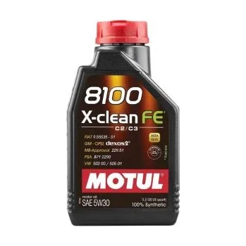 Motorový olej Motorový olej Motul 8100 X-CLEAN EFE 5W-30, 1L, 8100 X-CLEAN FE 5W30 12X1L, MOTUL, 104775