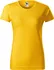 Dámské tričko Malfini Basic 134 žluté