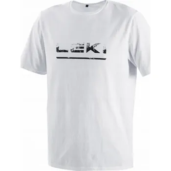 Pánské tričko Tričko Leki LE s LOGEM LEKI bílo-černé S