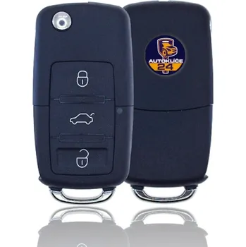 Autoklíč Klíč dálkové ovládání Škoda VW Seat 3tl. 434MHz 1J0959753DA