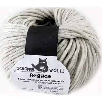 Příze Schoppel Wolle Reggae 9200 M Naturmelange (Příze merino Reggae 9200 M Naturmelange)