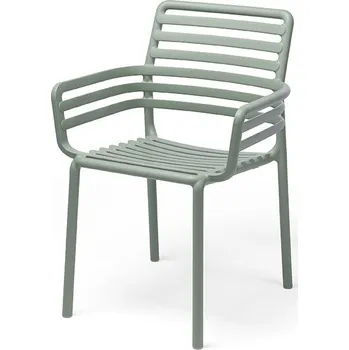 Židle s područkami NARDI DOGA - menta/ světle zelená