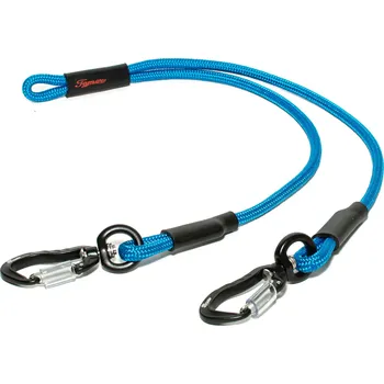 Vodítko pro psa Tamer Rozdvojka TWIST | Mini | modrá - 603 Rozdvojka: 46 cm