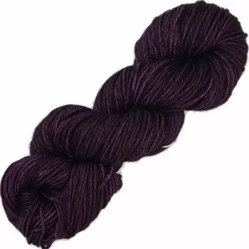Příze Symfonie Yarns Bella SS4014 Tmavě fialová (Ručně barvená příze Bella 4014 Java Plum)