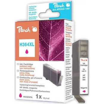 PEACH HP Photosmart H364XL, HP 364XL, magenta, s čipem