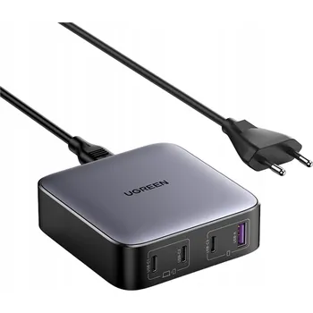 Nabíječka UGREEN CD328 Nexode, 3x USB-C, USB-A, GaN, 100 W (černá)