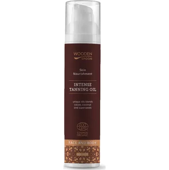 Přípravek na opalování Wooden Spoon Skin Nourishment BIO olej pro intenzivní opálení