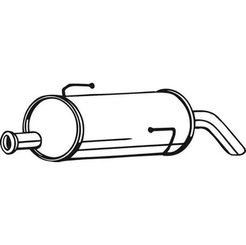 Tlumič výfuku Zadní tlumič výfuku BOSAL 190-137