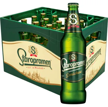 Pivo Staropramen Smíchov, světlé výčepní, 20x0,5l