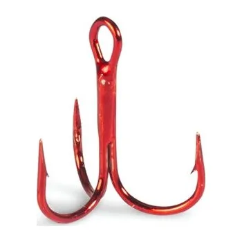 Rybářský háček Saenger trojháček X-Strong Rot 6 5ks-1942006