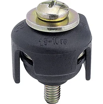 HellermannTyton 435-01559, Tap Connector 1510-ST-BK, odbočná svorka, - , černá, 1 ks