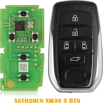 Autoklíč Xhorse XSTO20EN Toyota XM38 5tl. Univerzální Smart KeylessGo klíč elektronika a obal