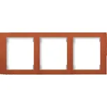 Time® Arbo rámeček trojnásobný vodorovný 3901F-A50130 52J třešeň ABB