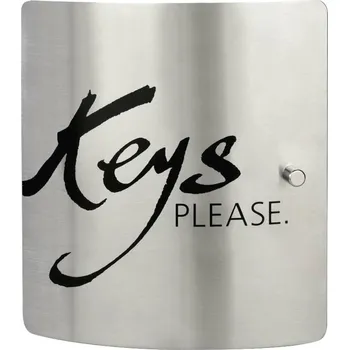Skříňka na klíč Burg Wächter schránka na klíče 6205/10 Ni KEYS PLEASE 33640 Počet háčků 10 nerezová ocel, černá