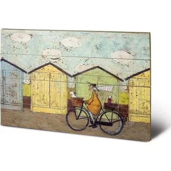 Obraz Dřevěný obraz Sam Toft - Off for a Breakfast