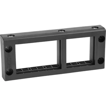 Stavebniny HellermannTyton VarioPlate-24_Frame-PL-BK Vstupní rám pro kabely bez halogenů plast, černá, 1 ks