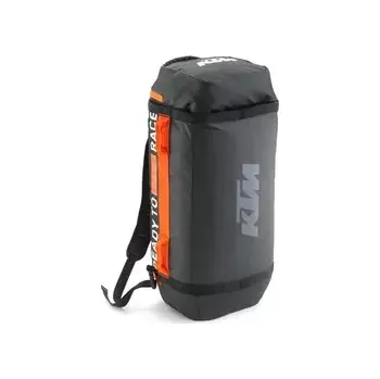 Sportovní taška Sportovní taška - textilní batoh KTM PURE DUFFLE BAG černá/oranžová obsah 45 litrů
