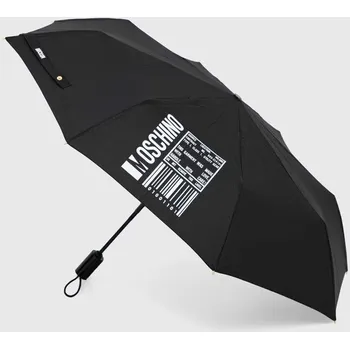 Deštník Deštník Moschino černá barva, 8941 8941.openclose 99X, vel. ONE SIZE