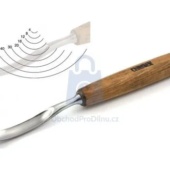 Dláto Dláto řezbářské prohnuté profil 8, PROFI, Narex 20 mm, balení 1 ks