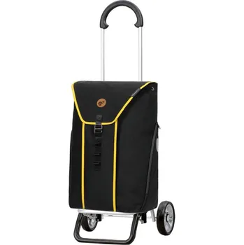 Nákupní taška Nákupní taška na kolečkách Andersen Scala Shopper Plus Bahne žlutá