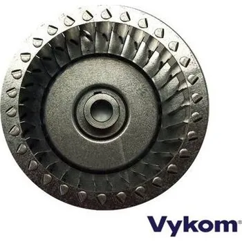 Příslušenství ke kotli Radiální jednostranné oběžné kolo 133 x 52 mm, průměr 8 mm, CCW (levé)