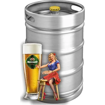 Pivo Bernard Bernard 12, světlý ležák, 50l KEG