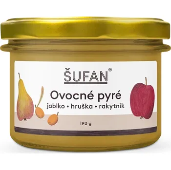 Pyré jablko-hruška-rakytník Šufan 190 g