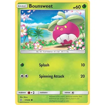 Sběratelská karetní hra Bounsweet 017/236 - Unified Minds Typ karty: Non-Holo