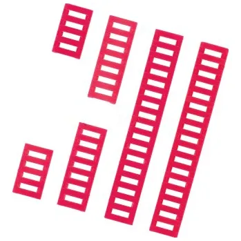 Airsoft Set gumových krytek na RIS lišty